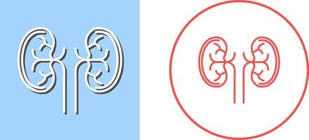 Kidney Icon Design vector