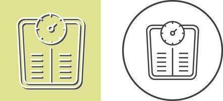 Weight Scale Icon Design vector