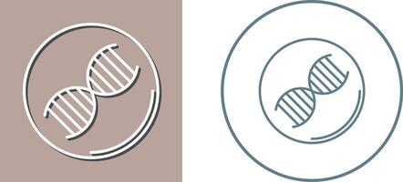 Dna Icon Design vector