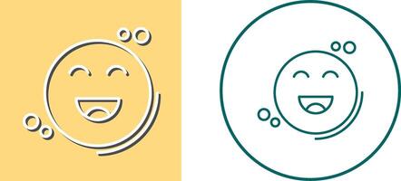 Happiness Icon Design vector
