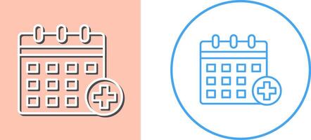 Medical Appointment Icon Design vector