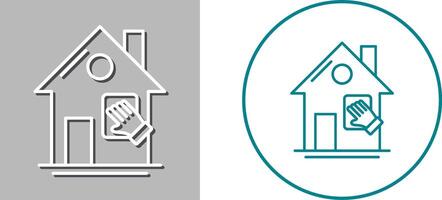 House Cleaning Icon Design vector