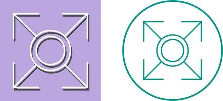 Expand Icon Design vector