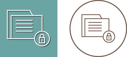 Data Security Icon Design vector