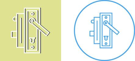 Door Handle Icon Design vector