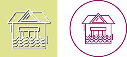 Natural Disaster Icon Design vector