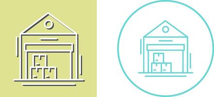 Warehouse Icon Design vector