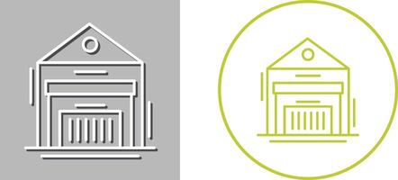 Warehouse Icon Design vector