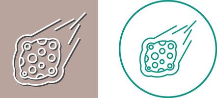 Meteorite Icon Design vector