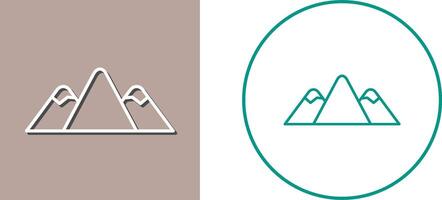 Mountain Icon Design vector