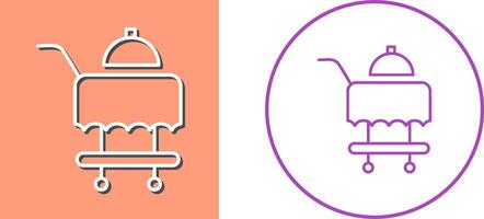 Room Service Icon Design vector