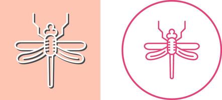 Dragonfly Icon Design vector