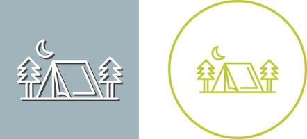 Tent Icon Design vector