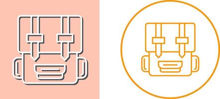 Backpack Icon Design vector