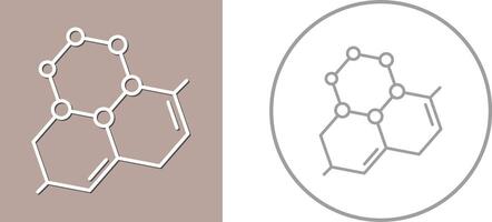 Molecule Icon Design vector