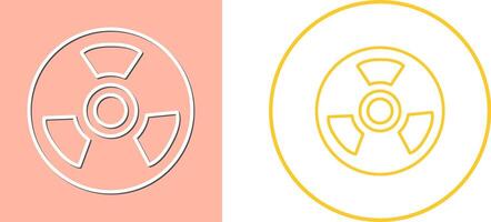 Nuclear Icon Design vector