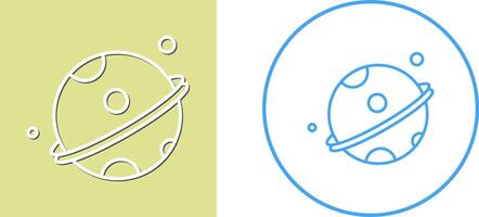 Planet Icon Design vector