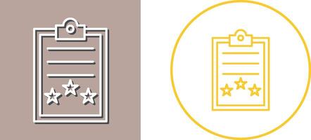 Result Icon Design vector