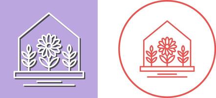 Farm House Icon Design vector