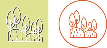 Forest Icon Design vector