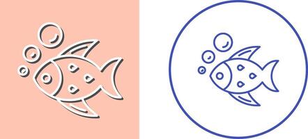 Fish Icon Design vector