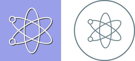 Atom Icon Design vector