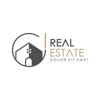 Real Estate Line Icon vector