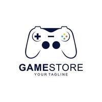 Joystick Game Controller Logo Icon vector