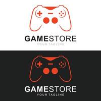 Joystick Game Controller Logo Icon vector