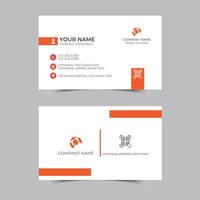 Creative Corporate Business Card Design Template vector