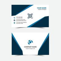 Creative Corporate Business Card Design Template vector