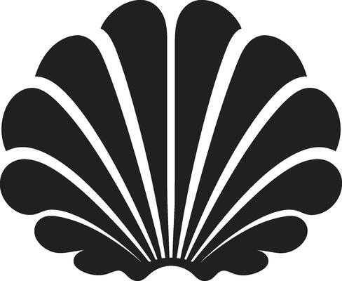 Ocean Treasures Unveiled Logo Design Shellfish Showcase Unfurled Iconic Emblem Icon