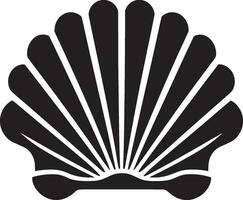 Coastal Couture Illuminated Iconic Logo Design Tidal Elegance Revealed Logo Icon vector