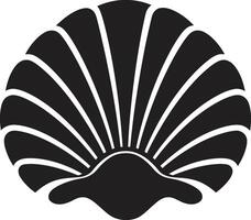 marítimo glamour desvelado icónico emblema diseño Oceano tesoros revelado logo diseño vector