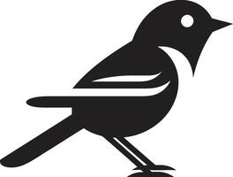 Joyful Journey Sparrow Logo Whistling Whimsy Sparrow Mark vector