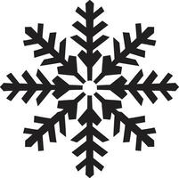 copos de nieve aura desplegado icónico emblema diseño escarchado elegancia desvelado logo diseño vector