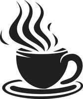 Caffeine Harmony Black Cup Morning Ritual Black Cup vector