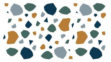 background mozaic of terazzo vector