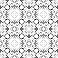 pattern with black shape vector