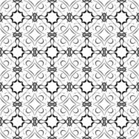 pattern with black shape vector