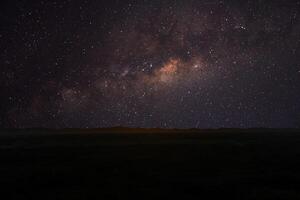 milky way and star dust photo