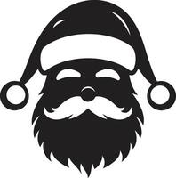 Chill Claus Appeal Cool Black Santa Frosty St. Nick Vibes Cool Black vector