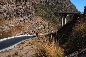 Fort Munro bridge at Dera Ghazi Khan in Pakistan on September 14, 2023 photo