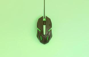 Precision optical mouse for cybersport and online games photo