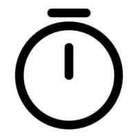 Timer icon for uiux, web, app, infographic, etc vector