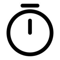 Timer icon for uiux, web, app, infographic, etc vector