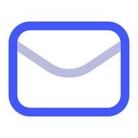 Mail icon for uiux, web, app, infographic, etc vector