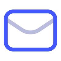 Mail icon for uiux, web, app, infographic, etc vector
