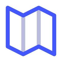 Map icon for uiux, web, app, infographic, etc vector