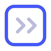 flecha icono para uiux, web, aplicación, infografía, etc vector